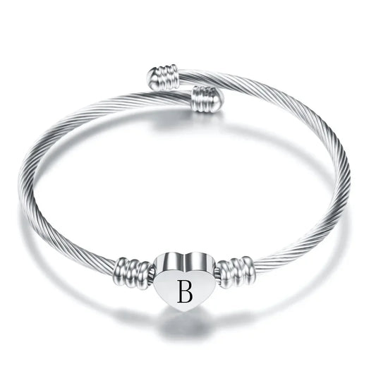 Initial Letter Bracelet